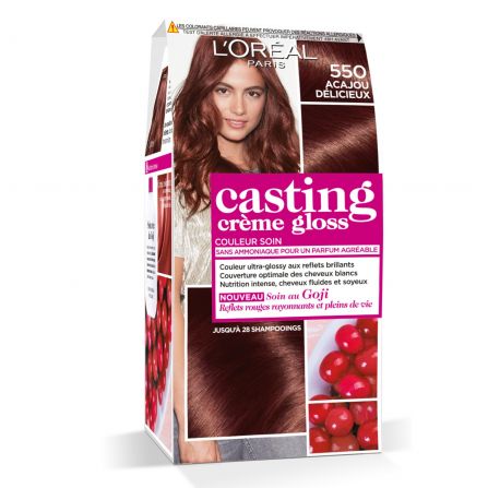 L'Oréal Paris Casting Crème Gloss Kit de Coloration 550 - Acajou Délicieux