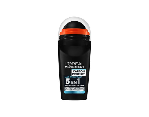 L’ORÉAL MEN EXPERT – DÉODORANT BILLE POUR HOMME – CARBON PROTECT 5 EN 1 ICE FRESH – 50 ML