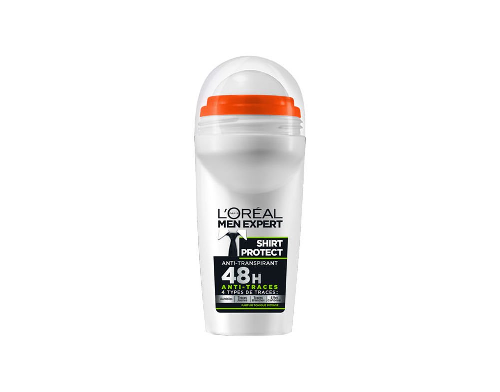 L’ORÉAL MEN EXPERT – DÉODORANT BILLE POUR HOMME – SHIRT PROTECT ANTI-TRACES – 50 ML