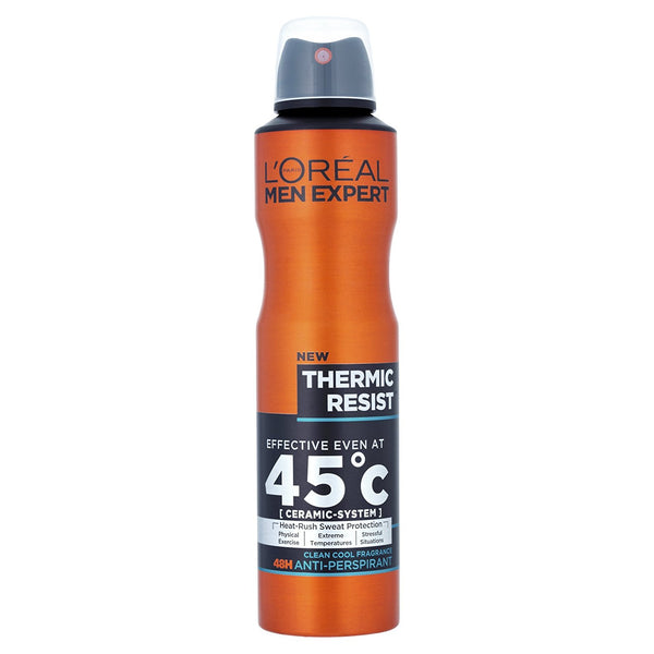 L’ORÉAL MEN EXPERT – DÉODORANT SPRAY POUR HOMME – THERMIC RESIST ANTI-TRANSPIRANT 48H – 150 ML