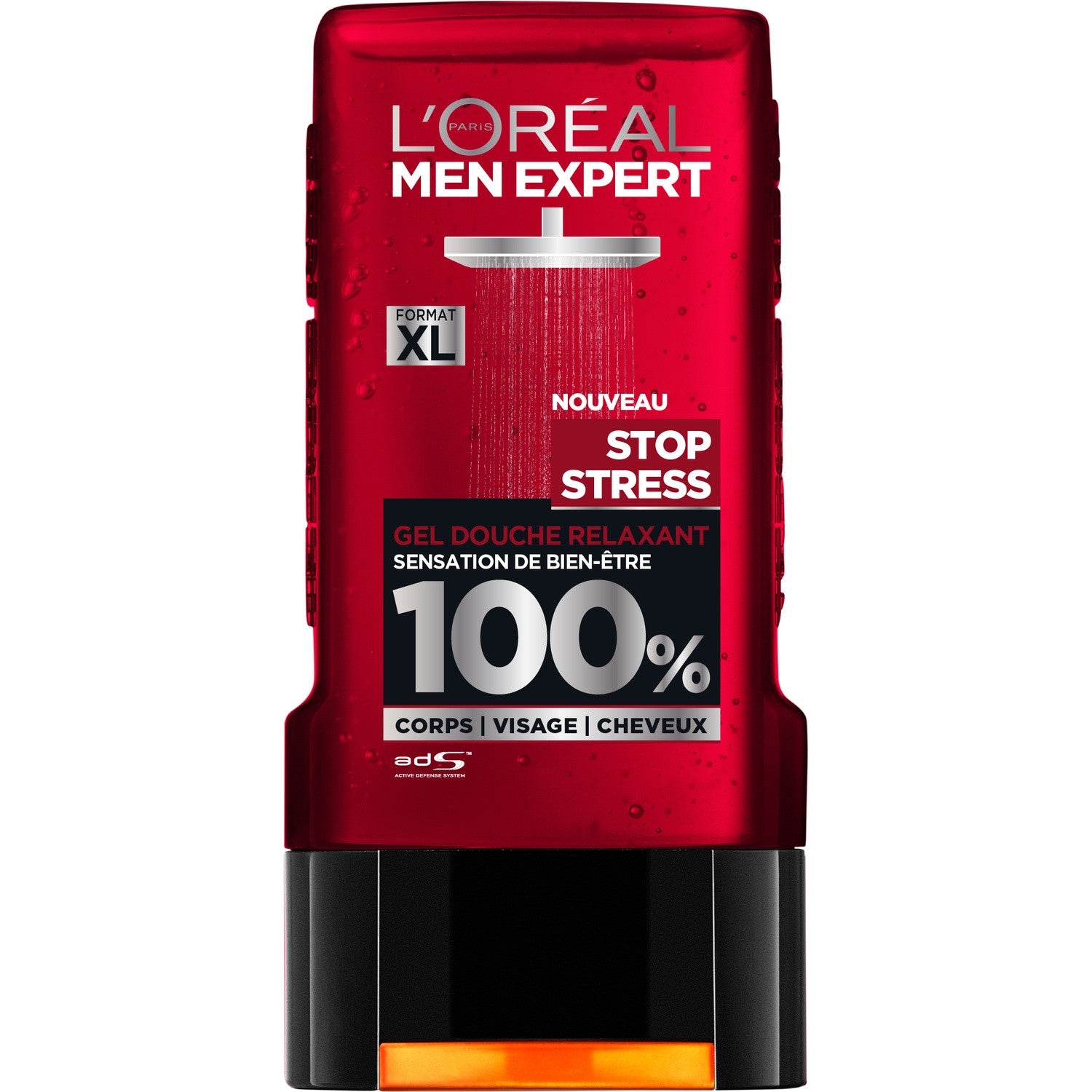 L’ORÉAL MEN EXPERT – GEL DOUCHE POUR HOMME – STOP STRESS RELAXANT SENSATION BIEN ÊTRE – 300 ML