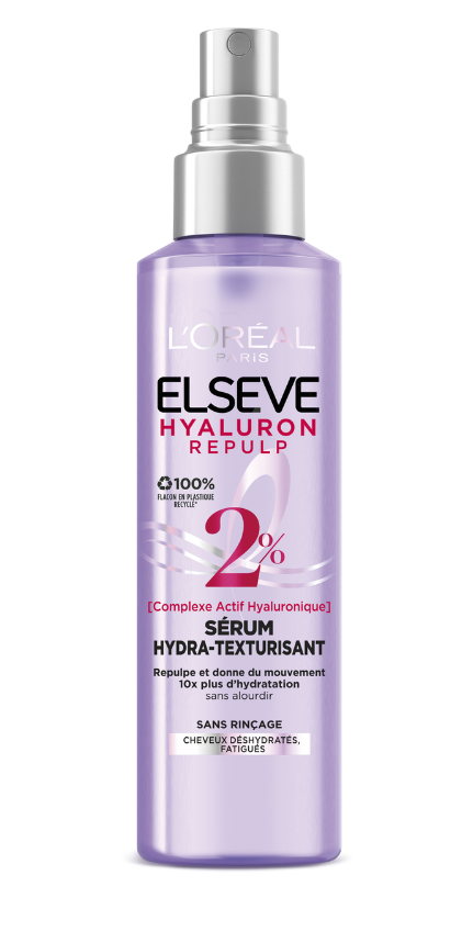 L’ORÉAL PARIS - SÉRUM CHEVEUX ELSÈVE HYALURON REPULP À L’ACIDE HYALYRONIQUE POUR CHEVEUX DÉSHYDRATÉS EN MANQUE DE VITALITÉ – 150ML