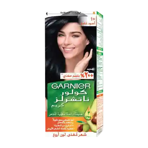 Garnier Color Naturals Creme - 1+ Dark Black