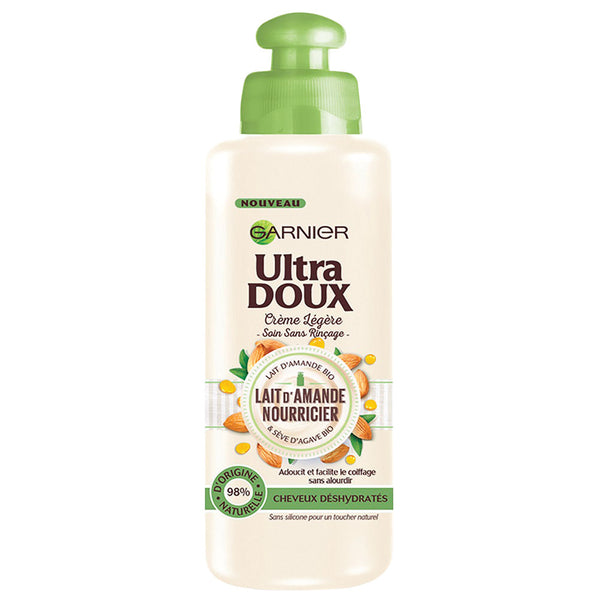 ULTRA DOUX – SOIN SANS RINCAGE LAIT D’AMANDE – 200ML