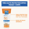 MIXA LAIT SOLAIRE PEAUX SENSIBLES SPF50+