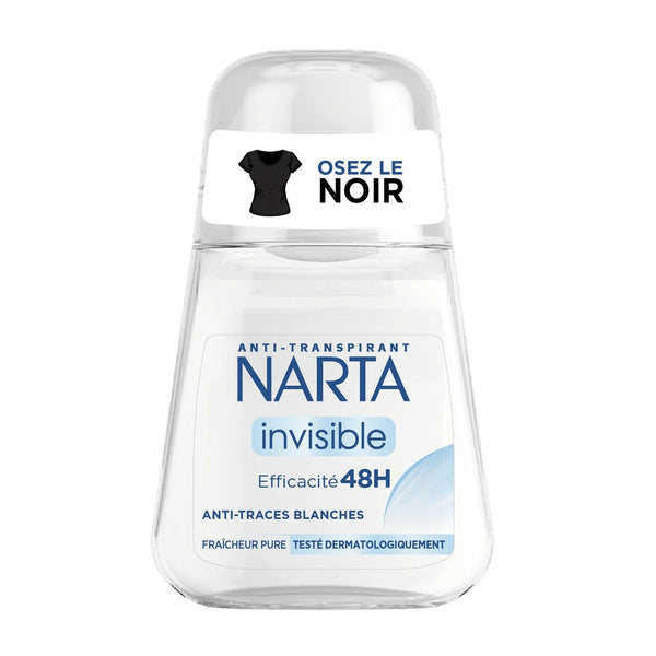 NARTA Invisible - Déodorant bille anti-traces 48h