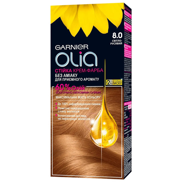 GARNIER Olia 8.0 Blond (8.0) Blond - Cashmere Cosmetics