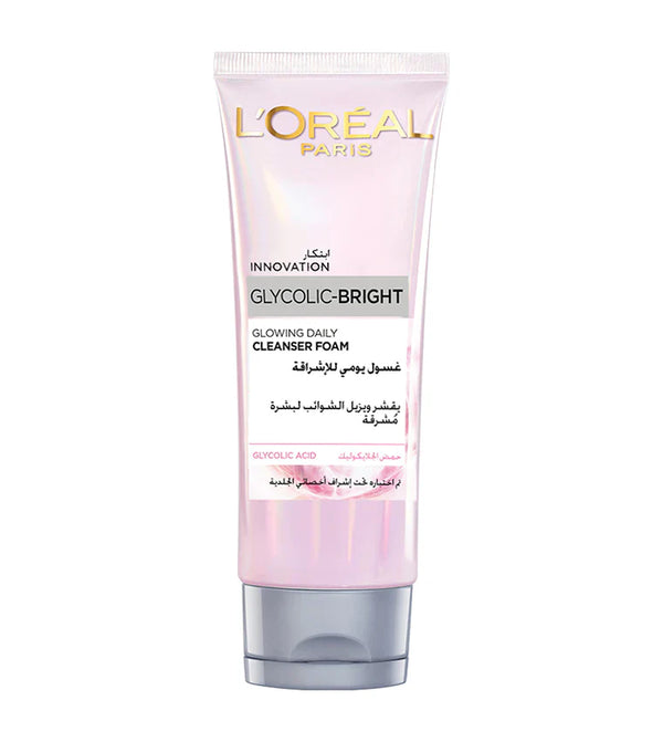 L’ORÉAL PARIS - GEL NETTOYANT MOUSSANT GLYCOLIC BRIGHT – 100 ML