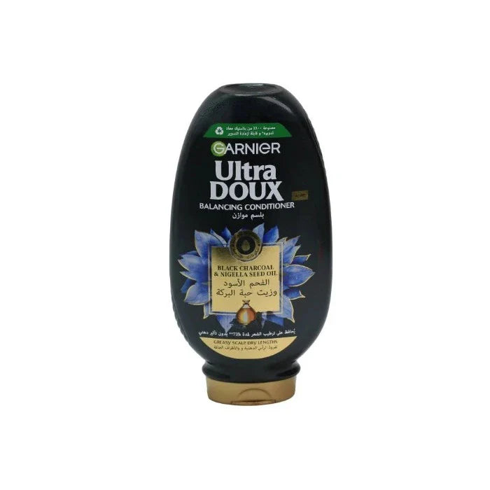 Garnier Ultra Doux Black Charcoal and Black Seed Oil Conditioner 360 ml