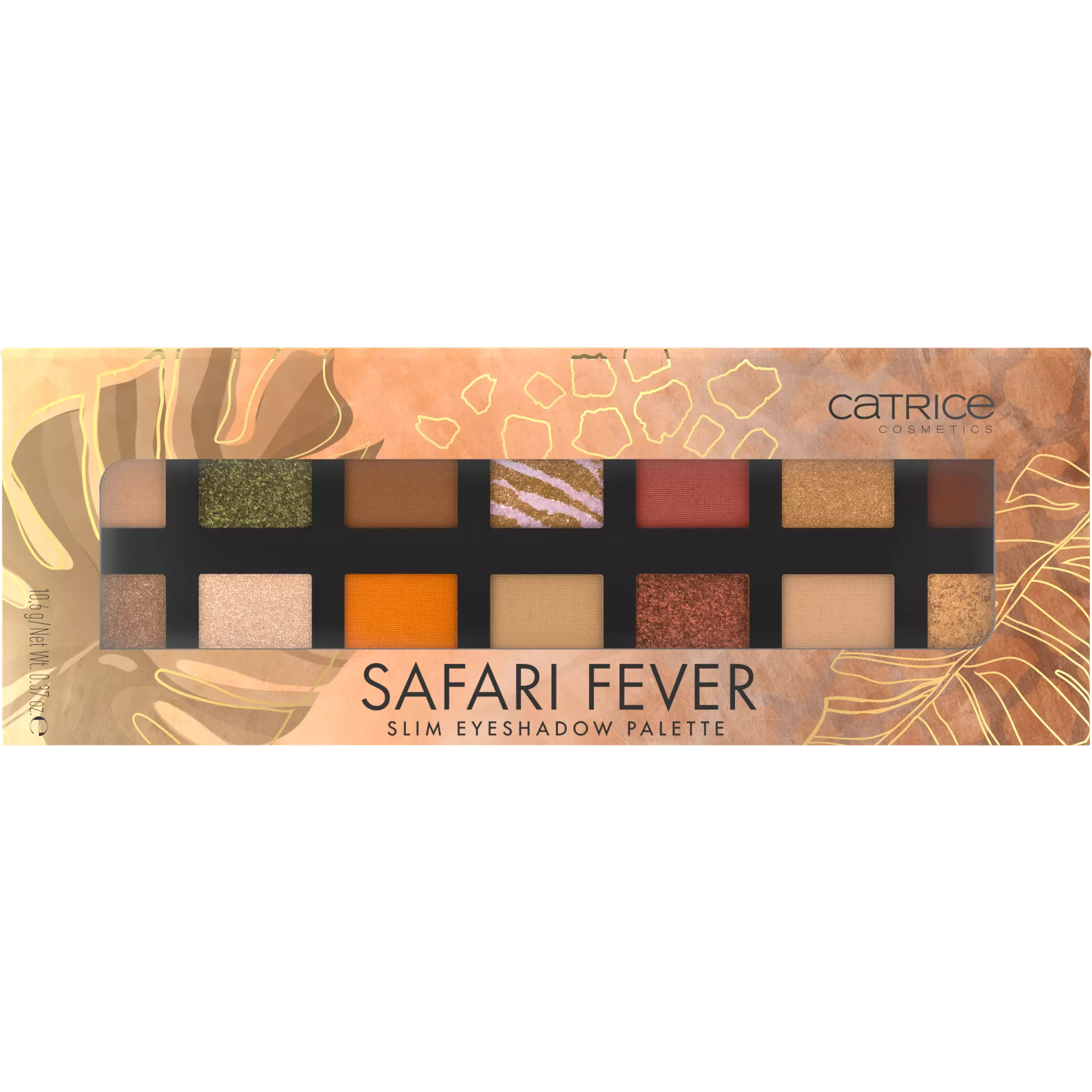 Safari Fever Slim Eyeshadow Palette fards à paupières