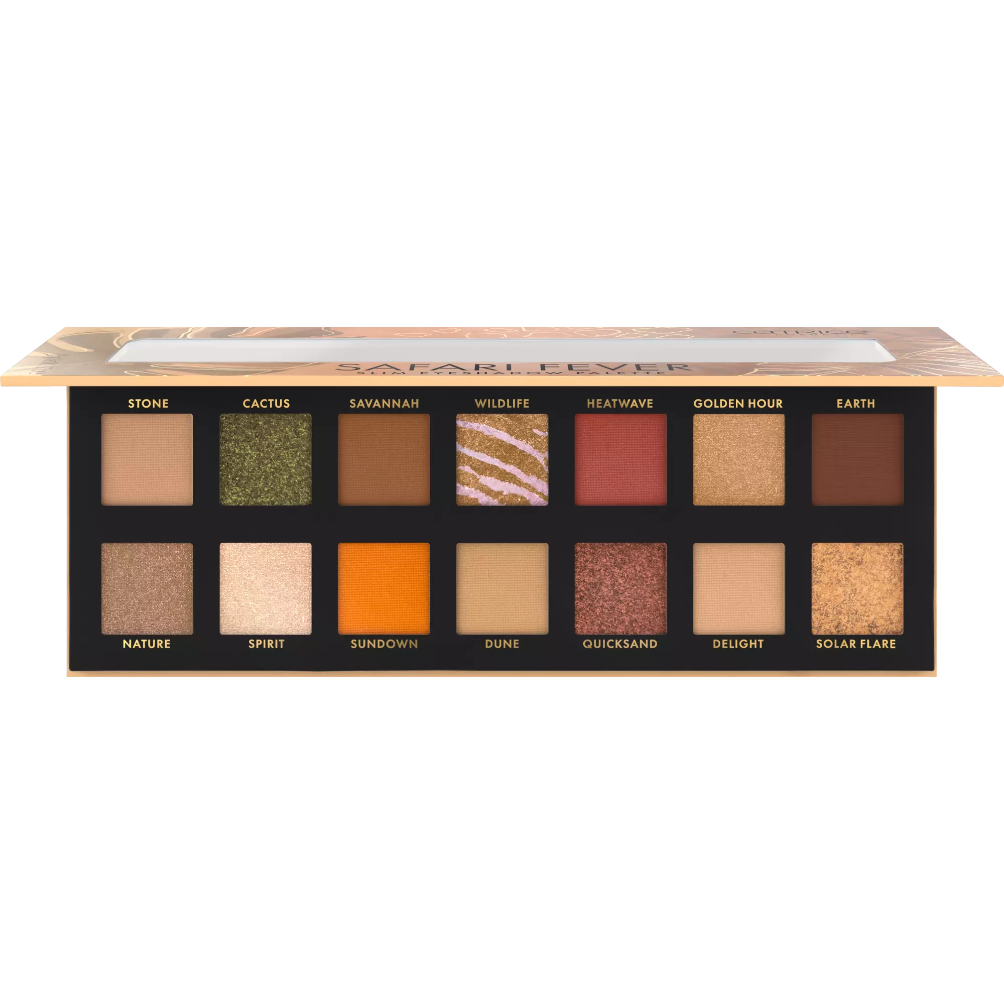 Safari Fever Slim Eyeshadow Palette fards à paupières