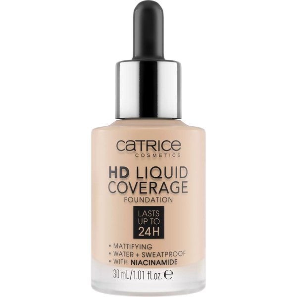 HD Liquid Coverage Foundation fond de teint 010 - Light Beige