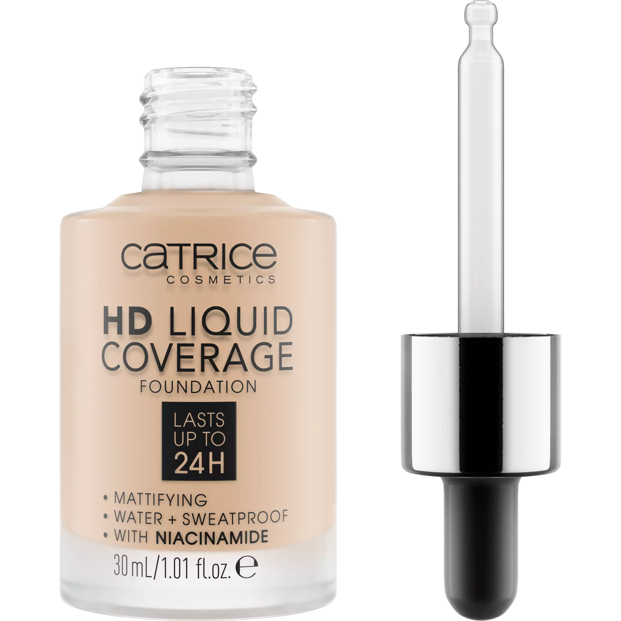 HD Liquid Coverage Foundation fond de teint 010 - Light Beige