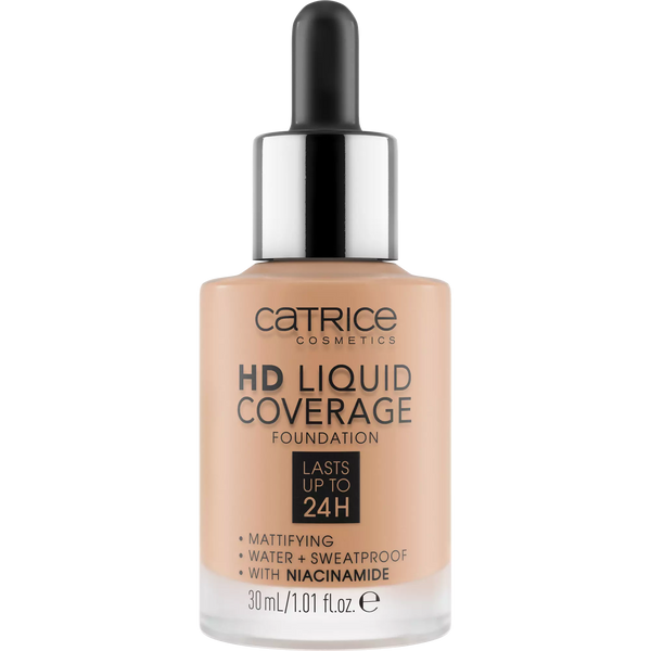 HD Liquid Coverage Foundation fond de teint 040 - Warm Beige