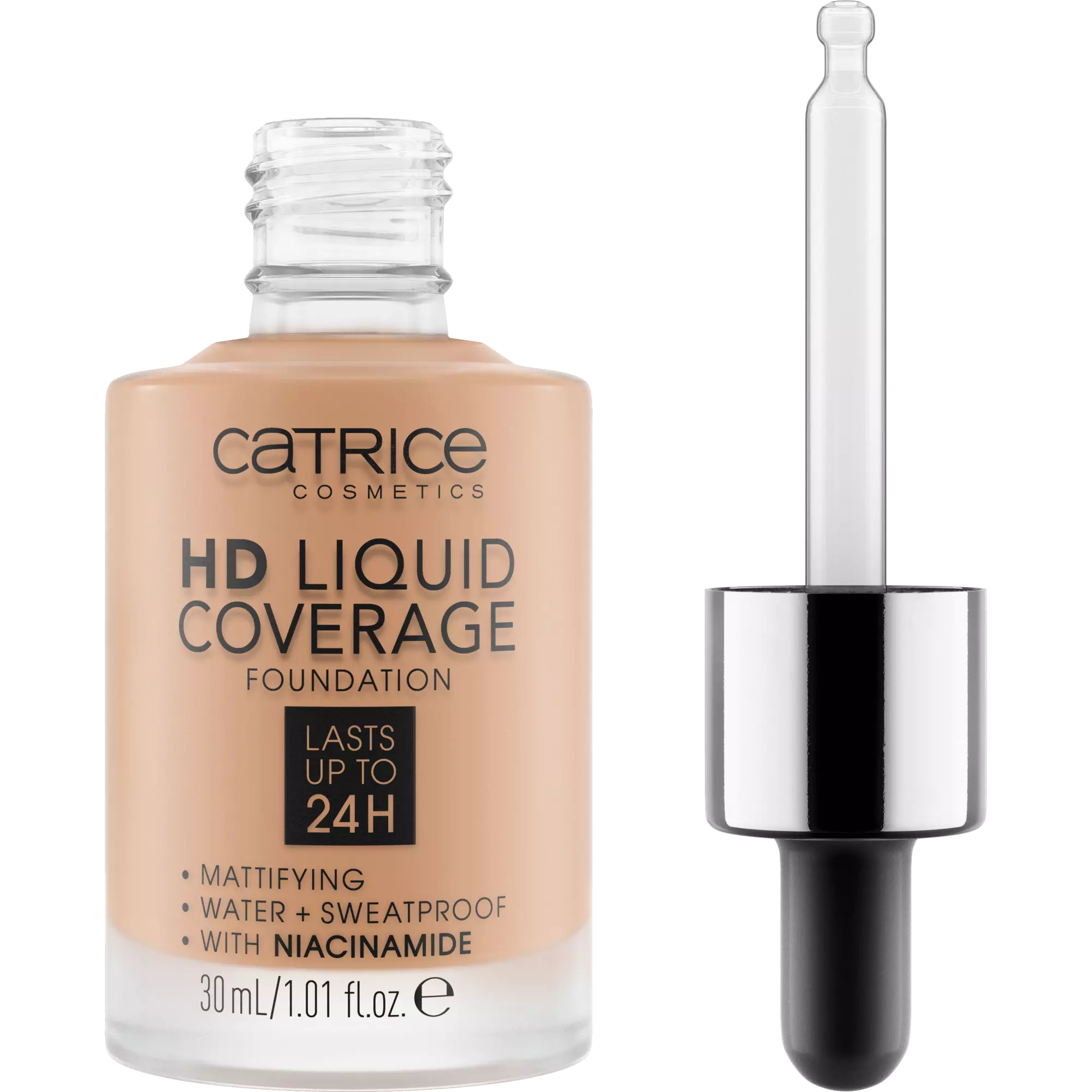 HD Liquid Coverage Foundation fond de teint 040 - Warm Beige