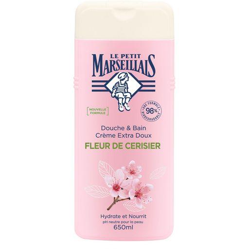 LE PETIT MARSEILLAIS DOUCHE & BAIN FLEUR DE CERISIER 650ML