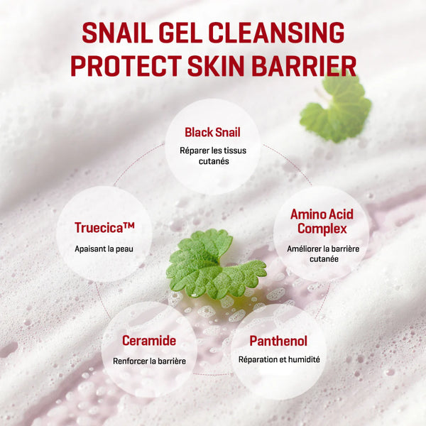 SNAIL TRUECICA MIRACLE REPAIR LOW PH GEL CLEANSER 100ML