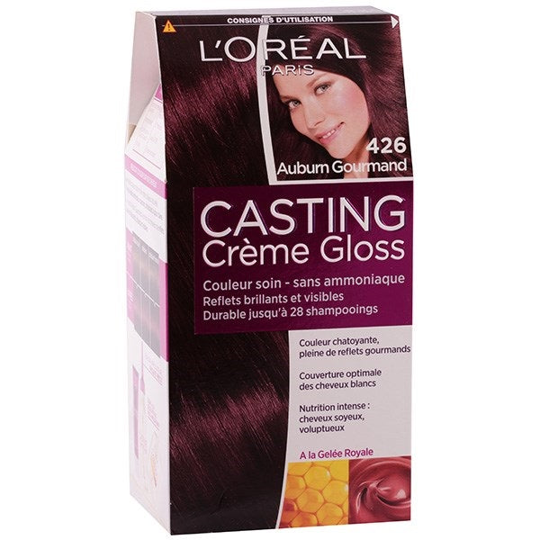 L'Oréal Paris Casting Crème Gloss Kit de Coloration 426 - Auburn Gourmand