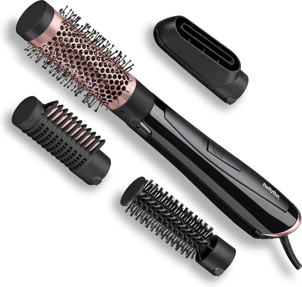 Brosse soufflante, 1000W, brosse à poils souples, mm thermique 38mm  (AS126E)