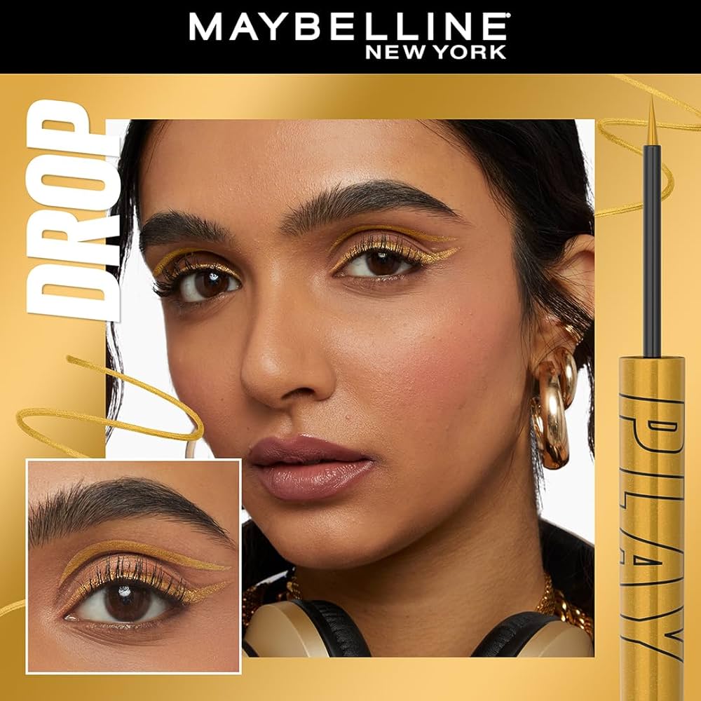 Maybelline - New York Tattoo Play Gold Liquid Eyeliner