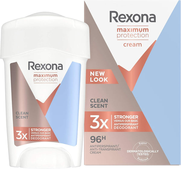 REXONA - Déodorant stick anti-transpirant, Maximum Protection