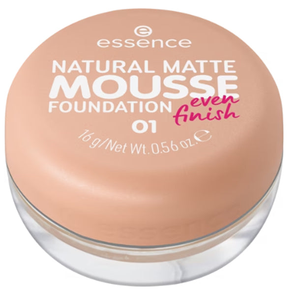 NATURAL MATTE MOUSSE FOUNDATION fond de teint 01