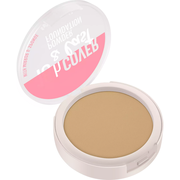 16h COVER & last POWDER FOUNDATION fond de teint poudre longue tenue - 01 Porcelaine