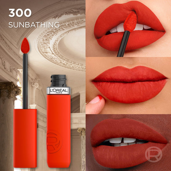 Loreal Paris Matte Resistance Liquid Lipstick 300 Sunbathing