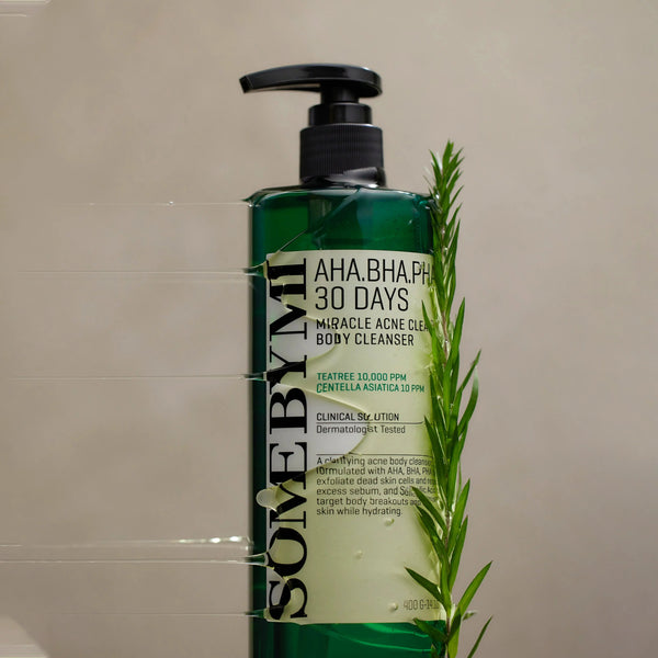 AHA-BHA-PHA 30 DAYS MIRACLE ACNE CLEAR BODY CLEANSER 400g Some By Mi