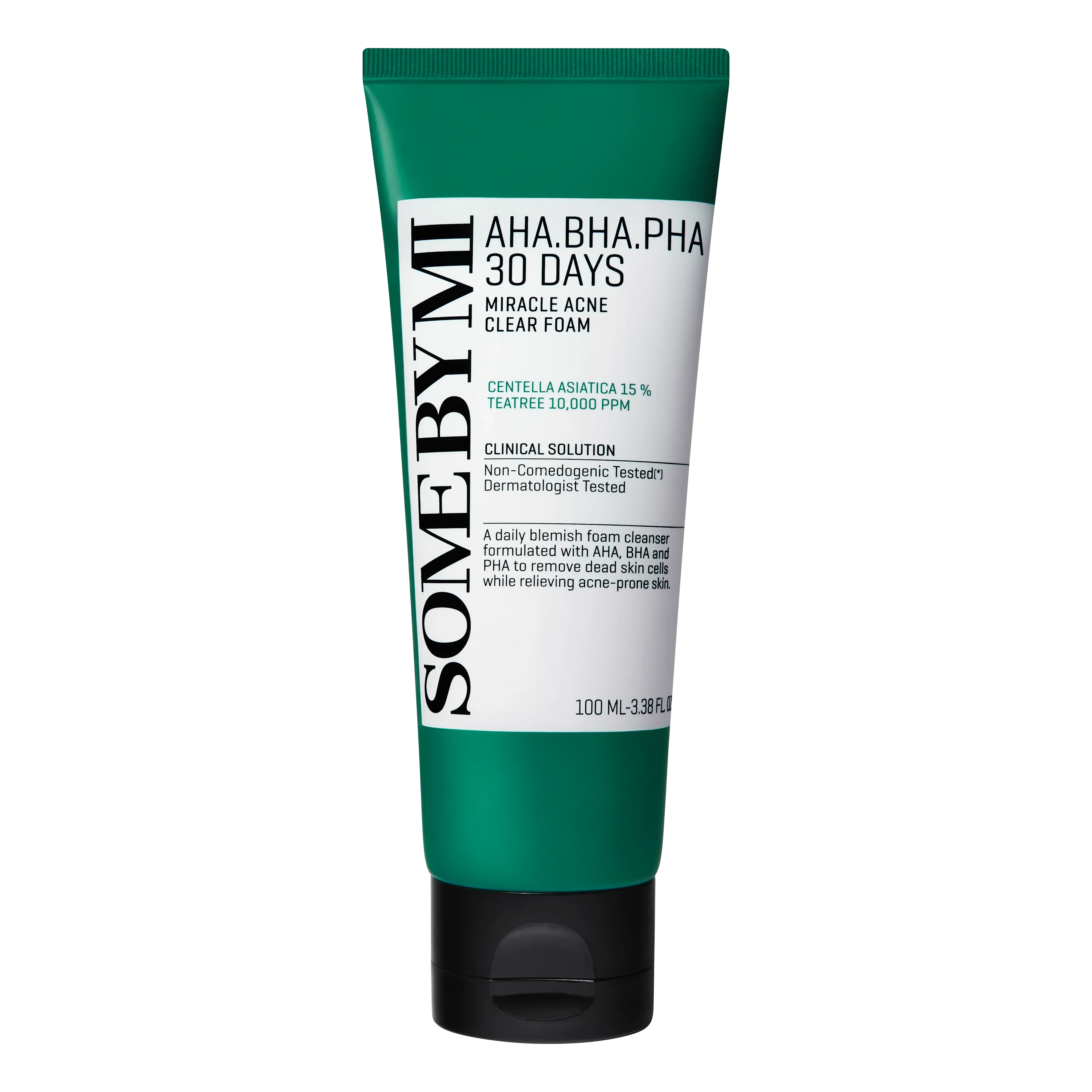 AHA. BHA. PHA 30 DAYS MIRACLE ACNE CLEAR FOAM 100ML Some By Mi