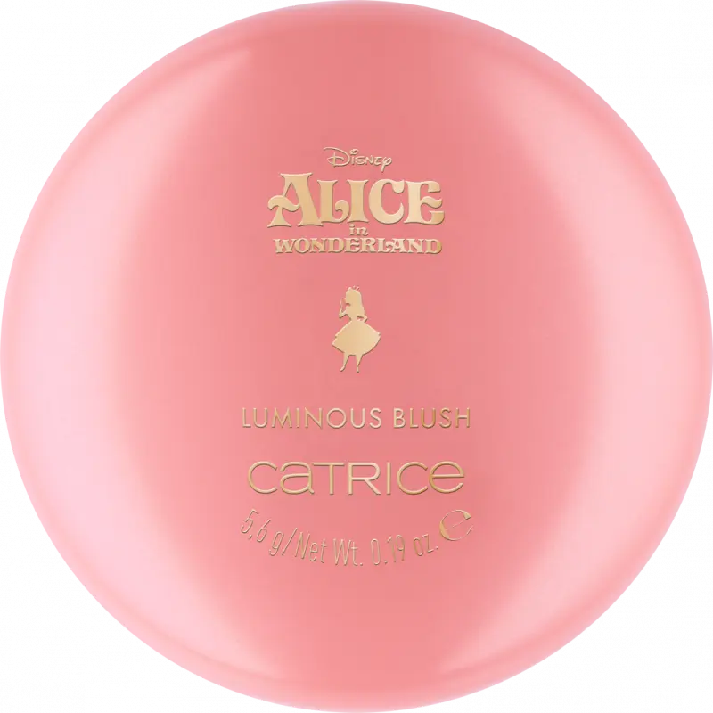 ALICE IN WONDERLAND CATRICE DISNEY BLUSH LUMINEUX C01 catrice