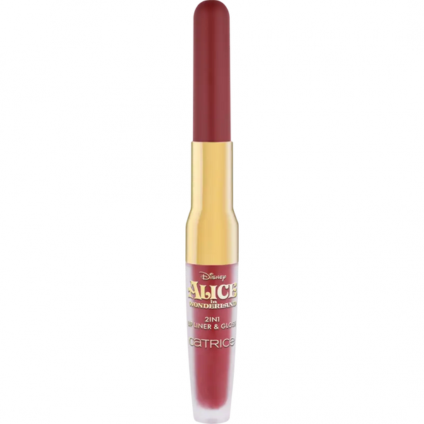 ALICE IN WONDERLAND CATRICE DISNEY CRAYON A LÈVRES ET GLOSS 2EN1 C02 catrice