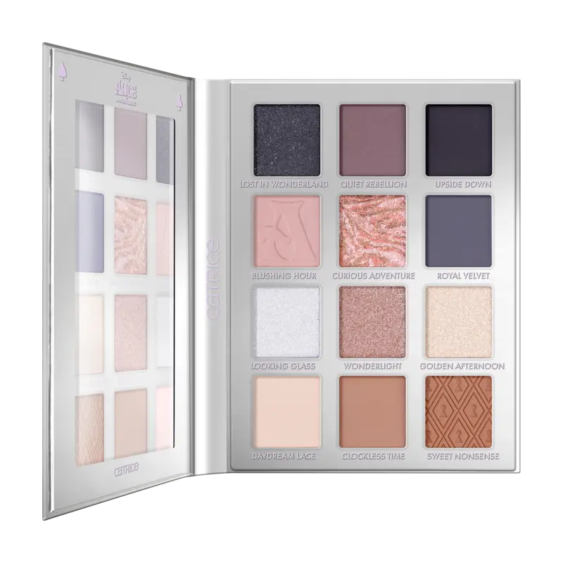 ALICE IN WONDERLAND CATRICE DISNEY PALETTE DE FARDS A PAUPIÈRES 01 catrice