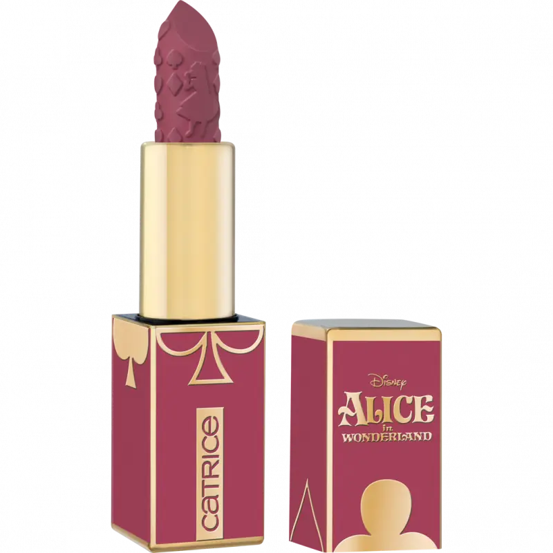 ALICE IN WONDERLAND CATRICE DISNEY ROUGE À LÈVRES SEMI-MATTE C02 catrice