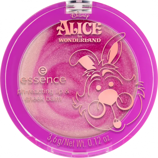 ALICE IN WONDERLAND ESSENCE DISNEY BAUME LÈVRES & JOUES PH-RÉACTIF 01 essence