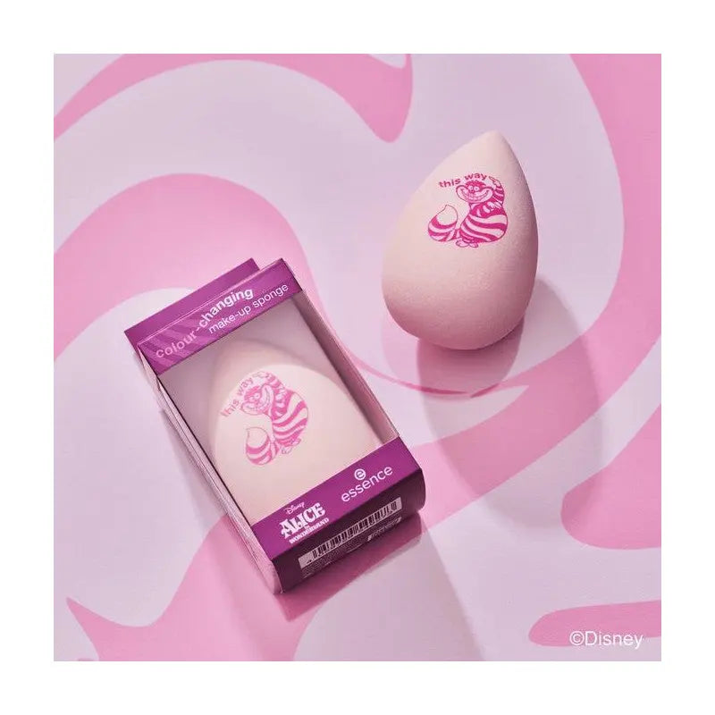 ALICE IN WONDERLAND ESSENCE DISNEY ÉPONGE DE MAQUILLAGE CHANGEANT DE COULEUR 01 essence
