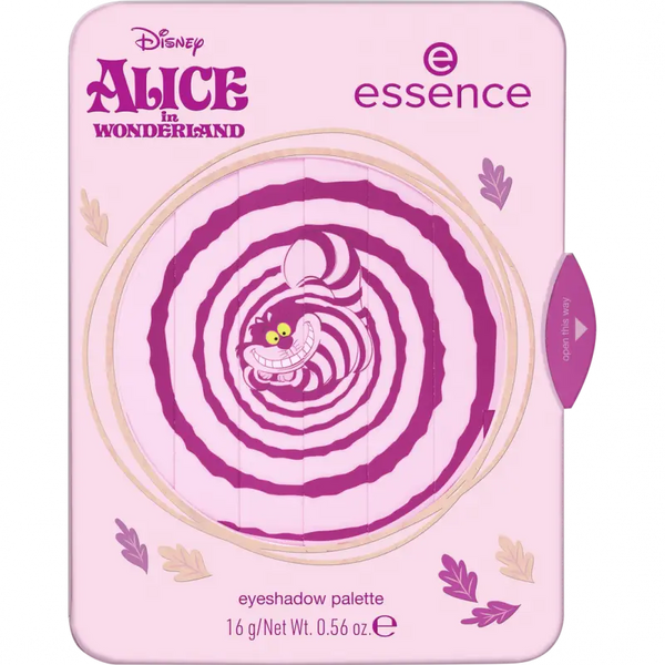 ALICE IN WONDERLAND ESSENCE DISNEY PALETTE FARDS A PAUPIÈRES 01 essence