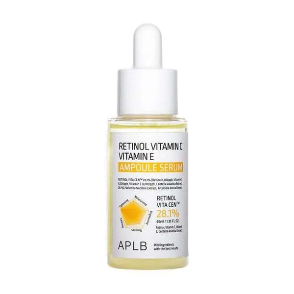 APLB RETINOL VITAMIN C VITAMINE E AMPOULE SERUM 40 ML APLB