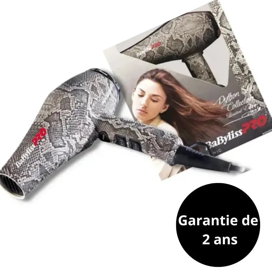 BABYLISS Pro Sèche-cheveux Python Skin BAB5589PYE Babyliss pro