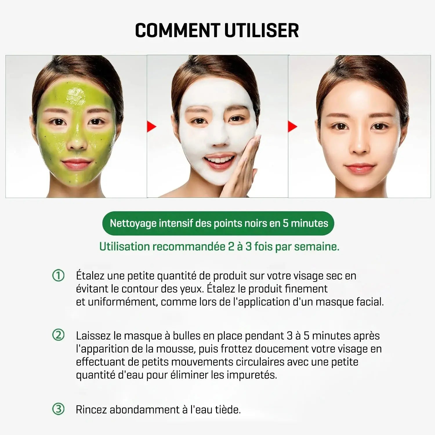 BYE BYE BLACKHEAD 30 DAYS MIRACLE GREEN TEA TOX BUBBLE CLEANSER 120G Some By Mi