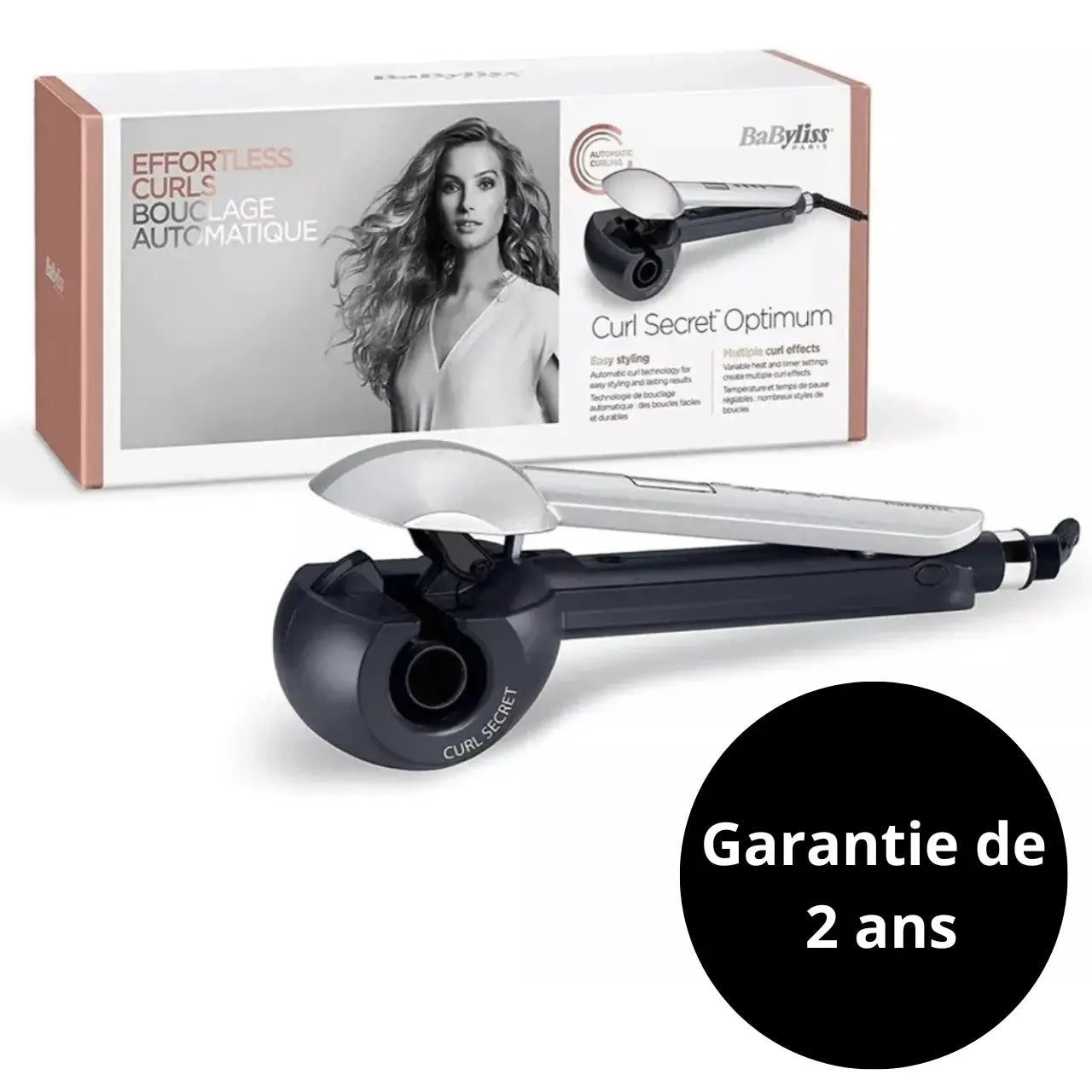BaByliss Boucleur Automatique Curl Secret Optimum 6 températures C1600E Babyliss Paris