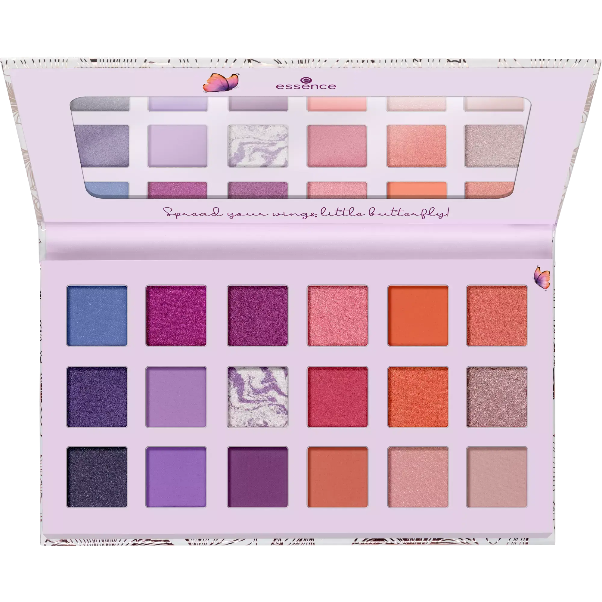 Blooming Wings eyeshadow palette fard à paupières essence