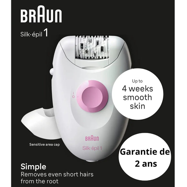 Braun Silk Épilateur 1  SE1-010 Braun