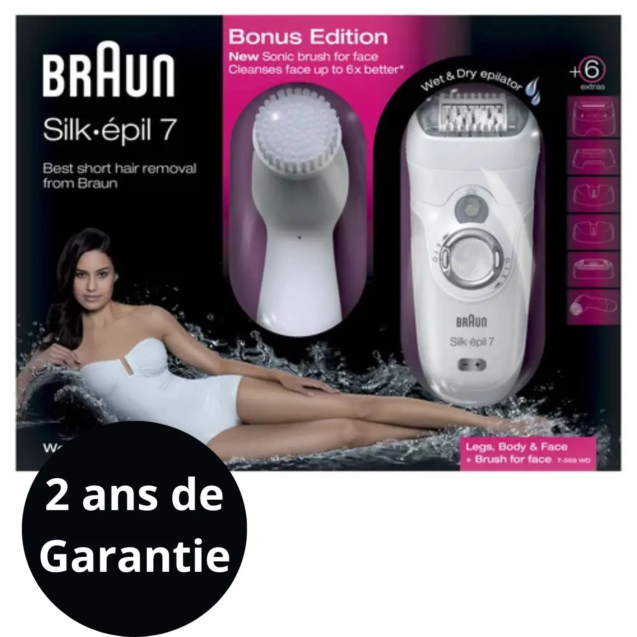Braun Silk-epil 7-569WD Braun