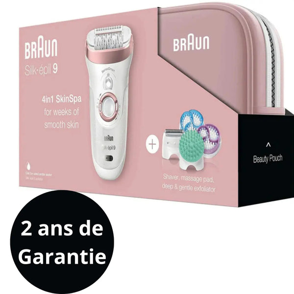 Braun Silk epil 9 SkinSpa SensoSmart 9/897 epilator Rose Gold Braun