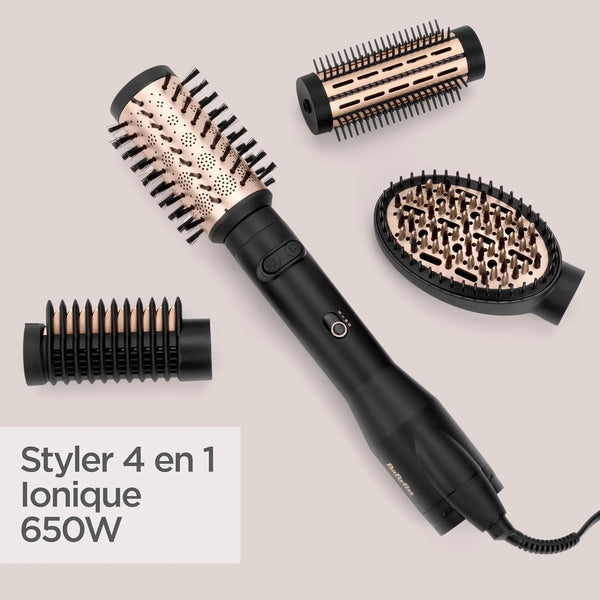 Brosse soufflante rotative, 650W AS970E Babyliss Paris