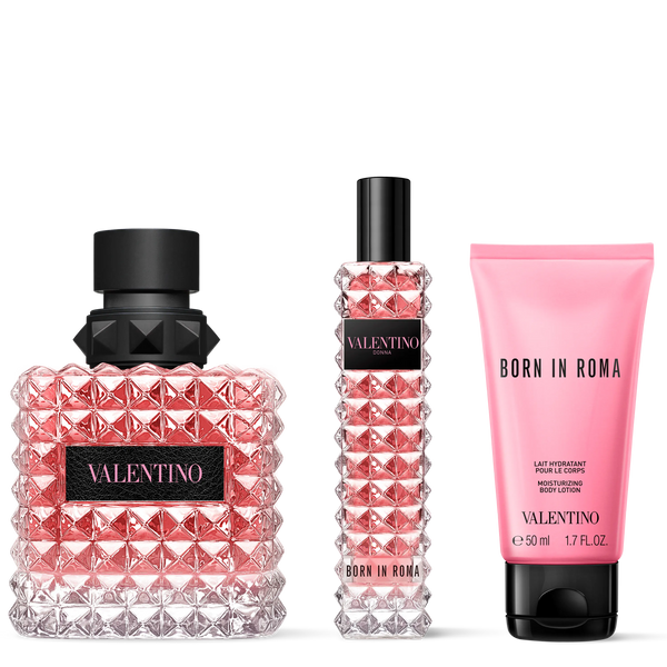COFFRET BORN IN ROMA DONNA ÉDITION POUR LES FÊTES Valentino