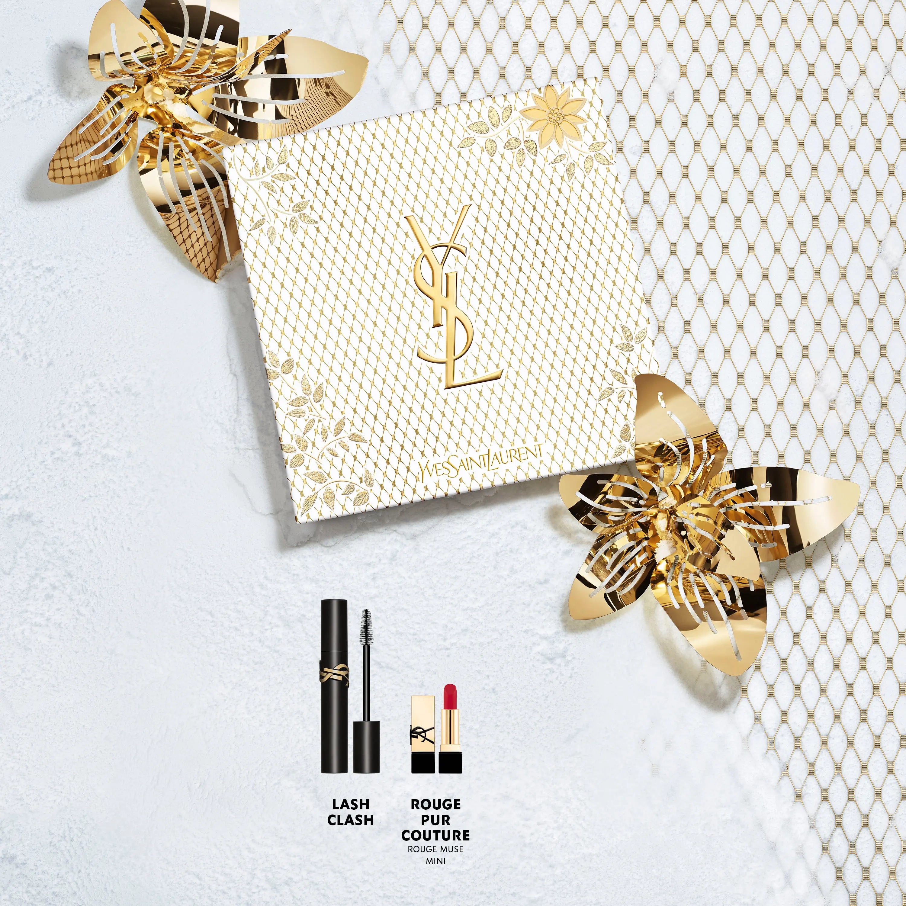 COFFRET LASH CLASH & MINI ROUGE PUR COUTURE MUSE Yves Saint Laurent