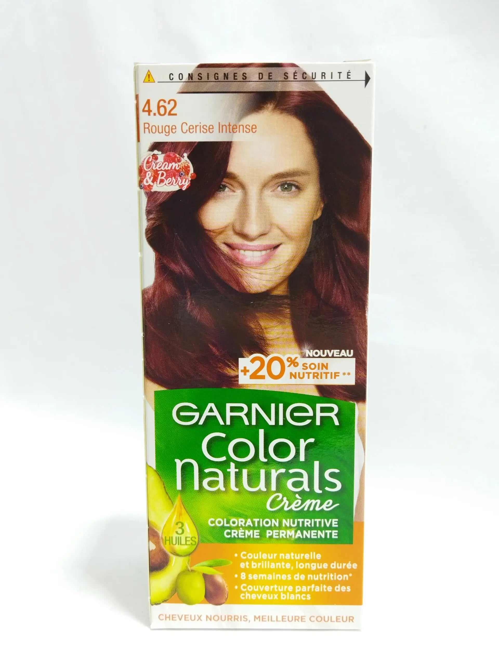 COLORATION GARNIER NATURALS CRÈME 4.62 ROUGE CERISE INTENSE Garnier