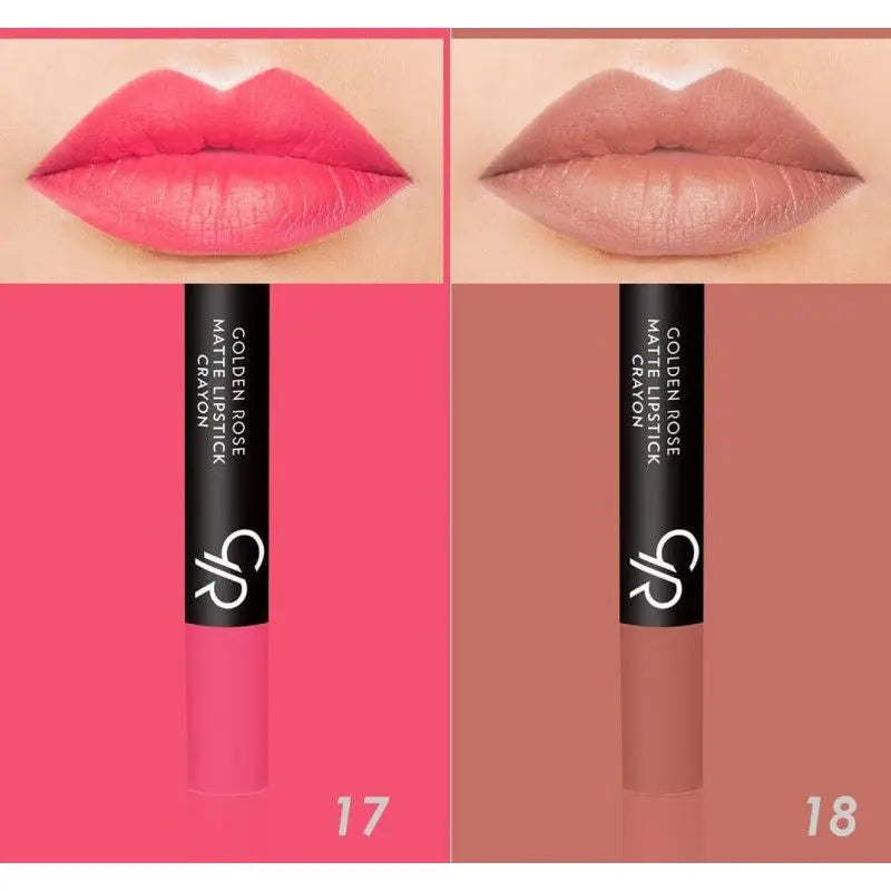 CRAYON A LEVRES MAT GOLDEN ROSE 17 JAQUES DESSANGE